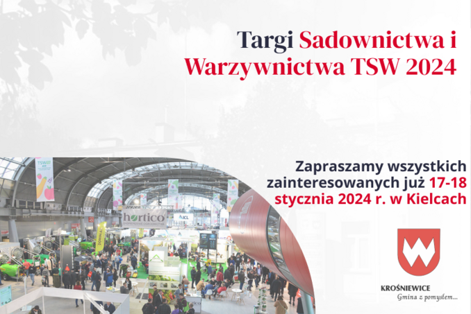 Targi Sadownictwa i Warzywnictwa TSW 2024