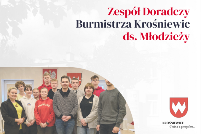 Posiedzenie Zespołu Doradczego Burmistrza Krośniewic ds. Młodzieży.