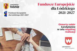 Grafika dekoracyjna - Fundusze Europejskie dla Łódzkiego 2021 - 2027 | Otwarty nabór kandydatów w celu wspólnej realizacji