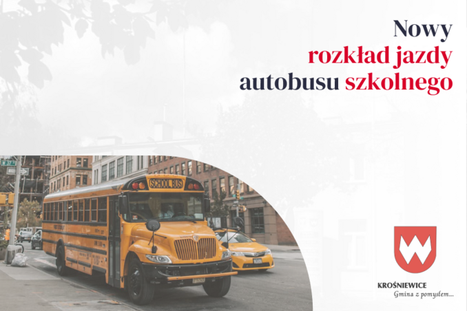 12 lutego 2024 r. zmieniony rozkład jazdy autobusu szkolnego EKU 04137