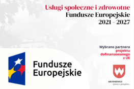 Grafika dekoracyjna - Usługi społeczne i zdrowotne Fundusze Europejskie 2021 - 2027 | Wybrano partnera projektu dofinansowanego z UE