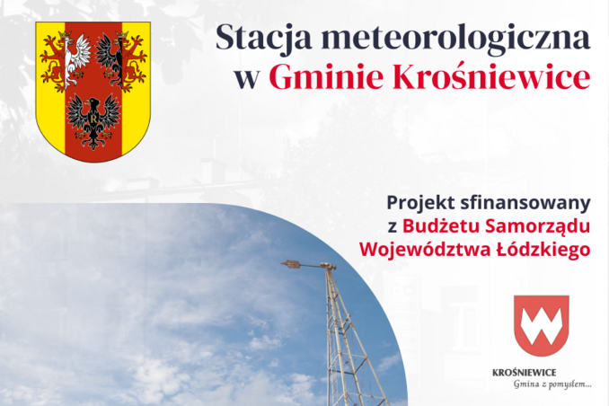 Stacja meteorologiczna w Gminie Krośniewice