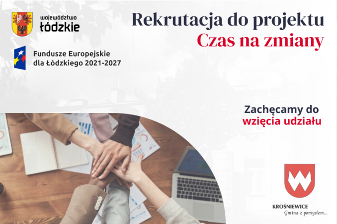 Rekrutacja do projektu Czas na zmiany