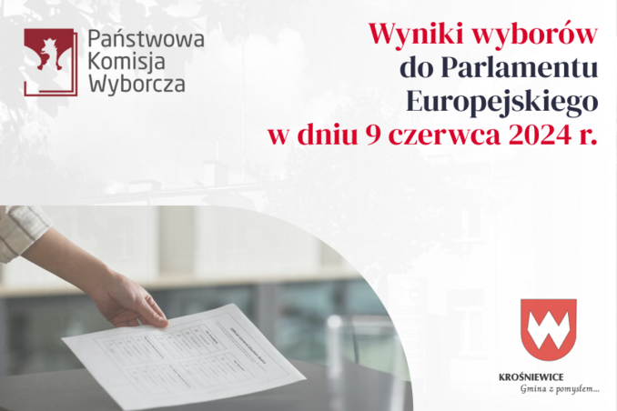 Wyniki wyborów do Parlamentu Europejskiego w Gminie Krośniewice w dniu 9 czerwca 2024 r.