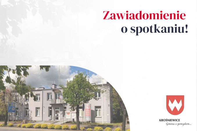 Zawiadomienie o spotkaniu!