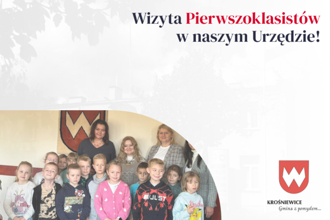 Wizyta Pierwszoklasistów w naszym Urzędzie!