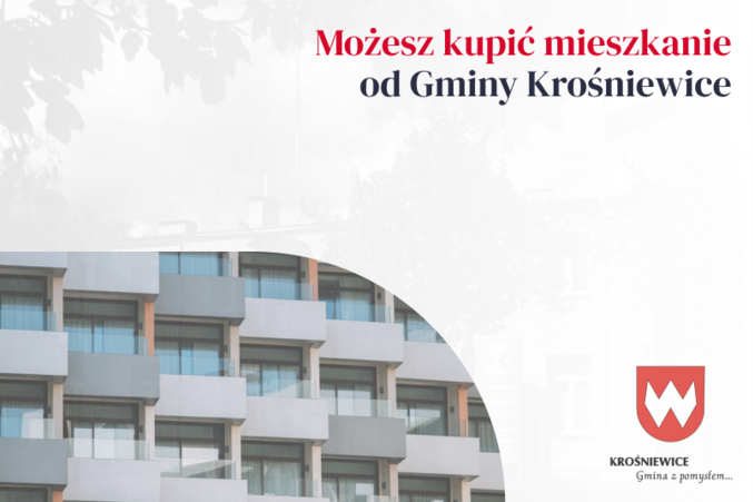 Możesz kupić mieszkanie od Gminy Krośniewice (ul. Toruńska 18 m. 24)