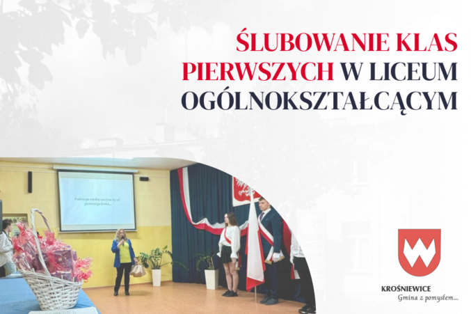 ŚLUBOWANIE W LICEUM OGÓLNOKSZTAŁCĄCYM 2024/2025