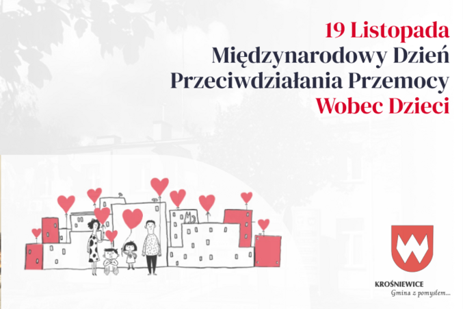 19 listopada Międzynarodowy Dzień Przeciwdziałania Przemocy wobec Dzieci