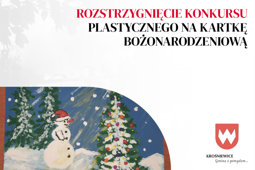 Rozstrzygnięcie konkursu na kartkę bożonarodzeniową