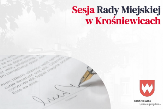 XII Sesja Rady Miejskiej w Krośniewicach - 30.12.2024 r.