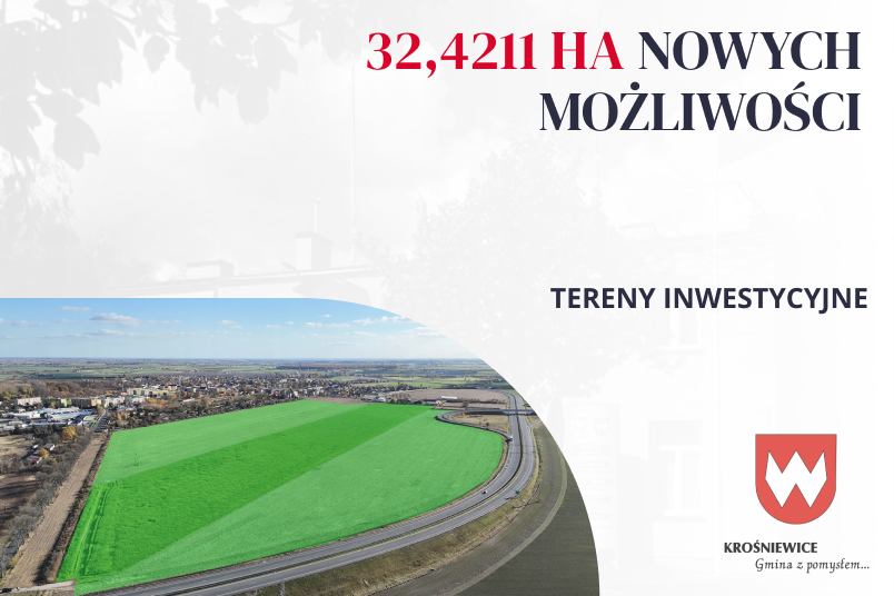 32 ha Nowych Możliwości – Inwestuj w Krośniewicach!