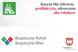 Grafika dekoracyjna - Razem Dla Zdrowia - profilaktyka zdrowotna dla rolników