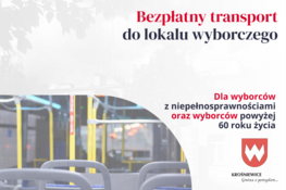 Bezpłatny transport do lokalu wyborczego