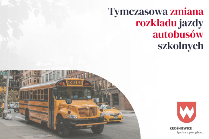 Informacja w sprawie dowozu i odwozu uczniów w dniu 23 maja 2025 r.