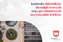 Grafika dekoracyjna - Kontrola zbiorników bezodpływowych oraz przydomowych oczyszczalni ścieków