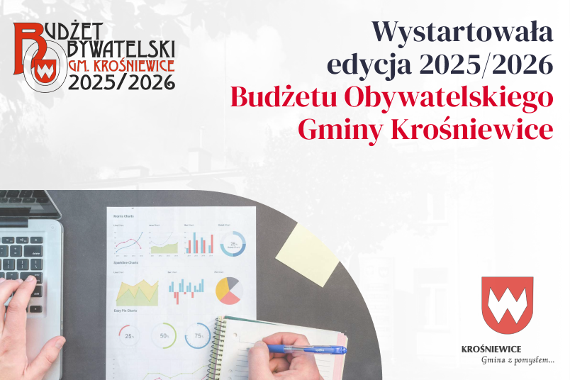 Wystartowała edycja 2025/2026 Budżetu Obywatelskiego Gminy Krośniewice