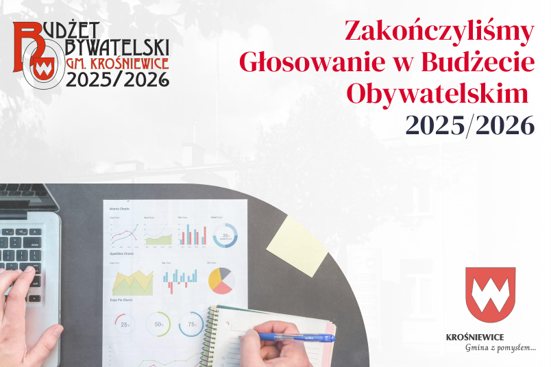 Zakończyliśmy głosowanie w Budżecie Obywatelskim 2025/2026