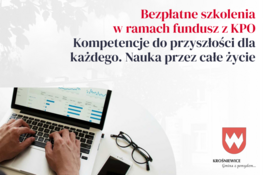 Grafika dekoracyjna - Bezpłatne szkolenia w ramach funduszy z KPO - „Kompetencje do przyszłości dla każdego. Nauka przez całe życie".