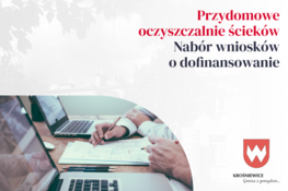 Grafika dekoracyjna - Przydomowe oczyszczalnie ścieków Nabór wniosków o dofinansowanie