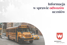 Grafika dekoracyjna - Informacja w sprawie odwozu uczniów w dniu 28 stycznia 2026 r.