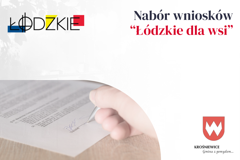 Rusza nabór wniosków w programie „Łódzkie dla wsi” na rok 2026
