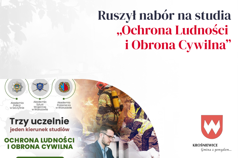 Ruszył nabór na studia „Ochrona Ludności i Obrona Cywilna”