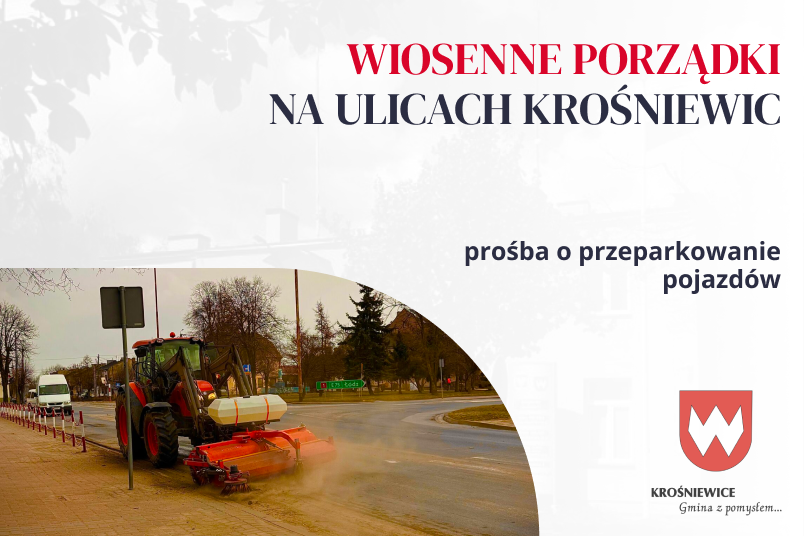 Uwaga Kierowcy! Planowane sprzątanie ulic w poniedziałek - 30 marca