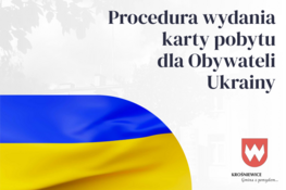 Grafika dekoracyjna - Procedura wydania karty pobytu dla Obywateli Ukrainy