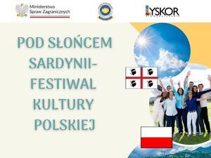 Zadanie pt. "Pod słońcem Sardynii- Festiwal Kultury Polskiej"