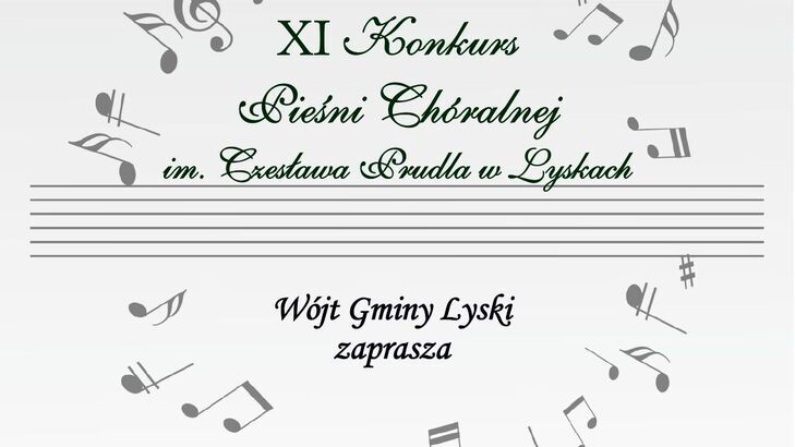 XI Konkurs Pieśni Chóralnej im. Czesława Prudla w Lyskach