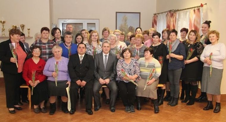Spotkanie KGW w Łanach z okazji Święta Kobiet