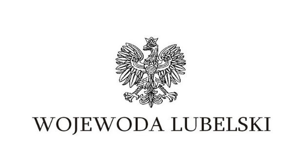 Godło Polski i napis Wojewoda Lubelski