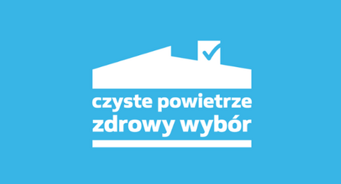 Logo programu czyste powietrze zdrowy wybór.