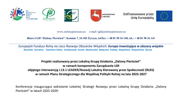 Konferencja dotycząca nowej Lokalej Staretegii Rozwoju