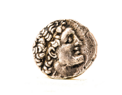 Монета Птолемея XIV - тетрадрахма