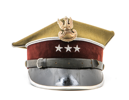 Oficerska czapka garnizonowa (rogatywka)