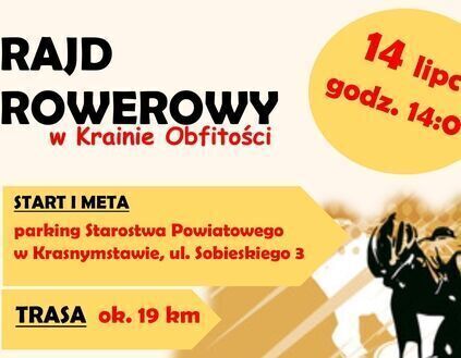 Rajd rowerowy w Krainie Obfitości