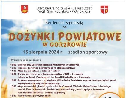 Dożynki Powiatowe w Gorzkowie