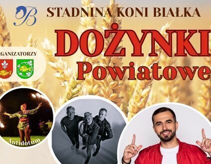 fragment plakatu dożynek