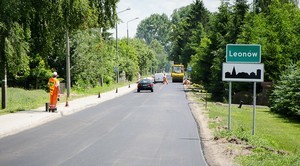 Długo oczekiwany remont drogi powiatowej w Leonowie