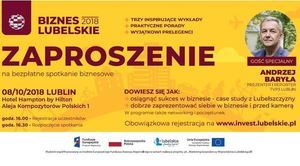 Bezpłatne szkolenia dla przedsiębiorców: Biznes Lubelskie 2018 w Lublinie