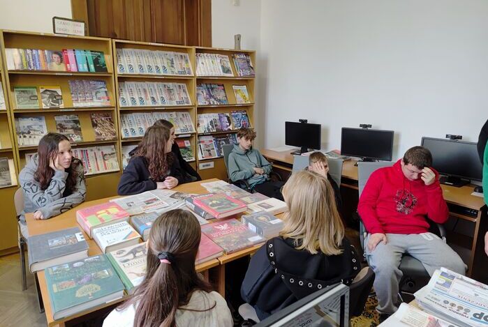 Lekcja biblioteczna „Zbiory biblioteki"