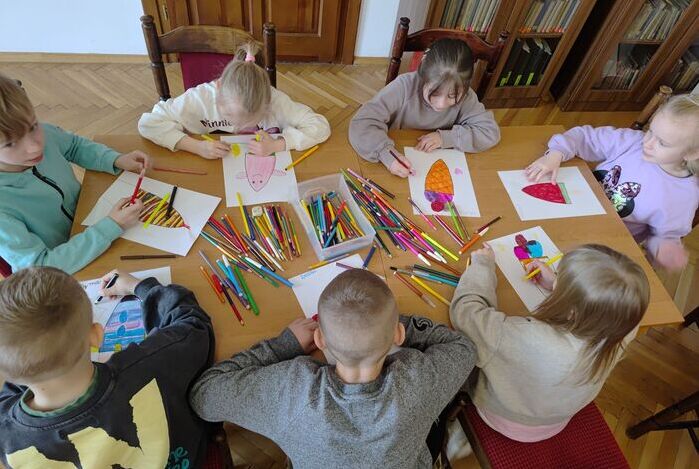 Jaka piękna plama - w bibliotece
