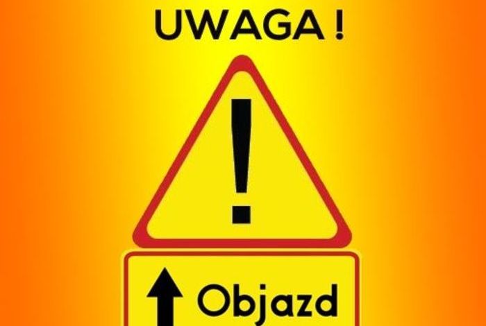 UWAGA OBJAZD