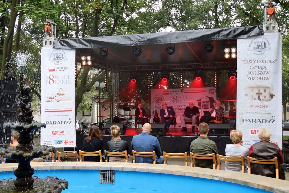 WYBITNI POLSCY LEKTORZY CZYTAJĄ JANUSZOWI KOZIOŁOWI - NARODOWE CZYTANIE 2019