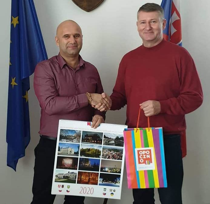 Burmistrz Opoczna przekazał świąteczno-noworoczne życzenia mieszkańcom Bytčy