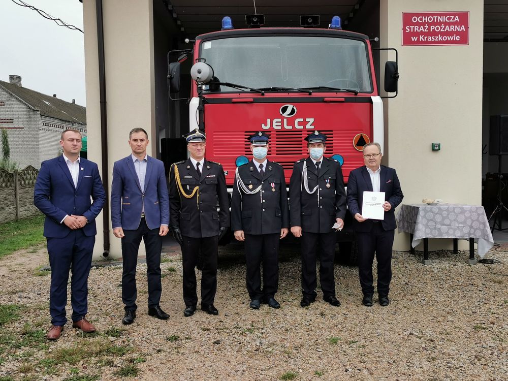 Wsparcie Burmistrza dla Państwowej Straży Pożarnej