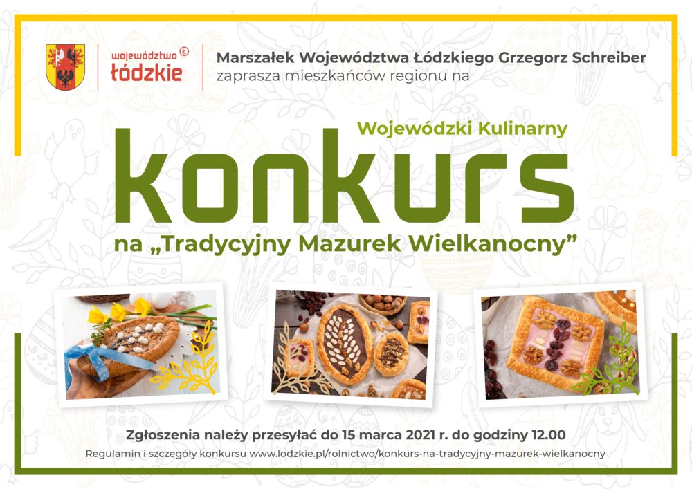 Konkurs na „Tradycyjny Mazurek Wielkanocny” 