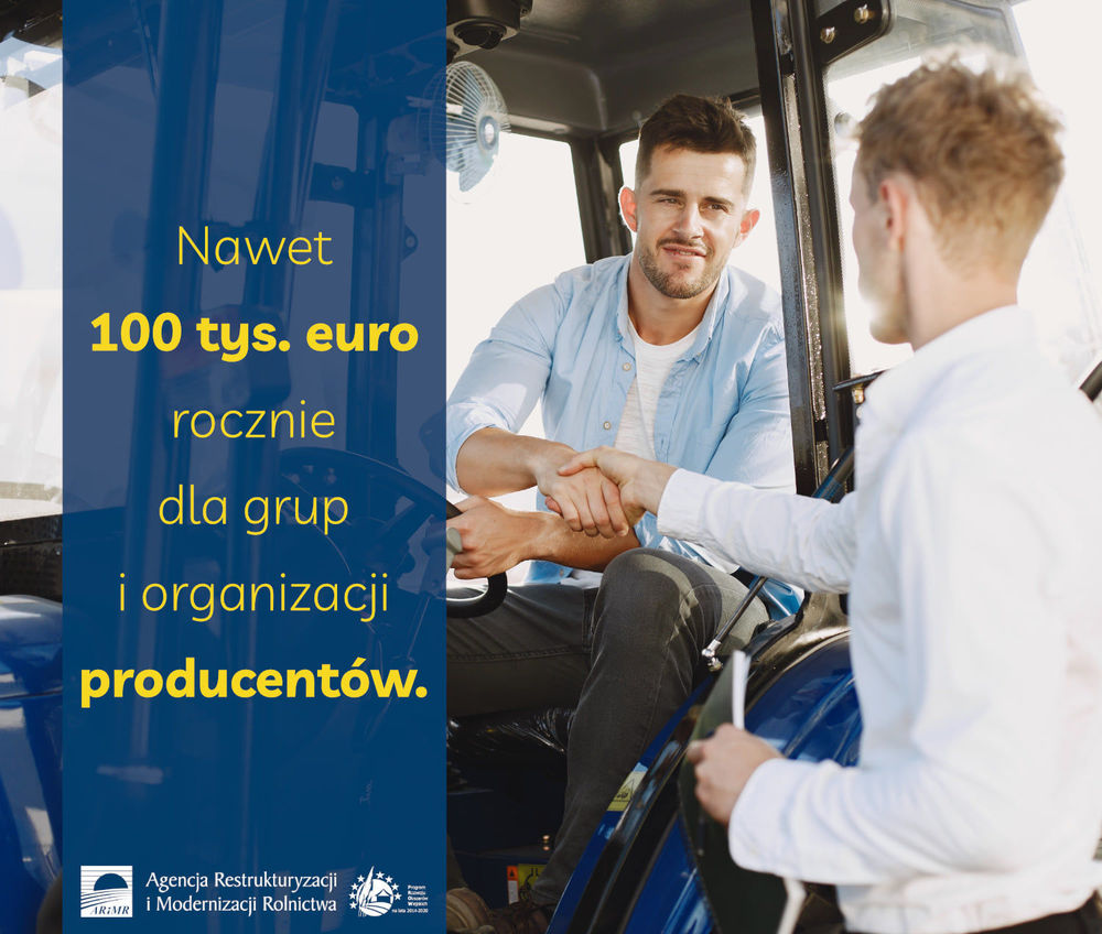 Nawet 100 tys. euro rocznie dla grup i organizacji producentów